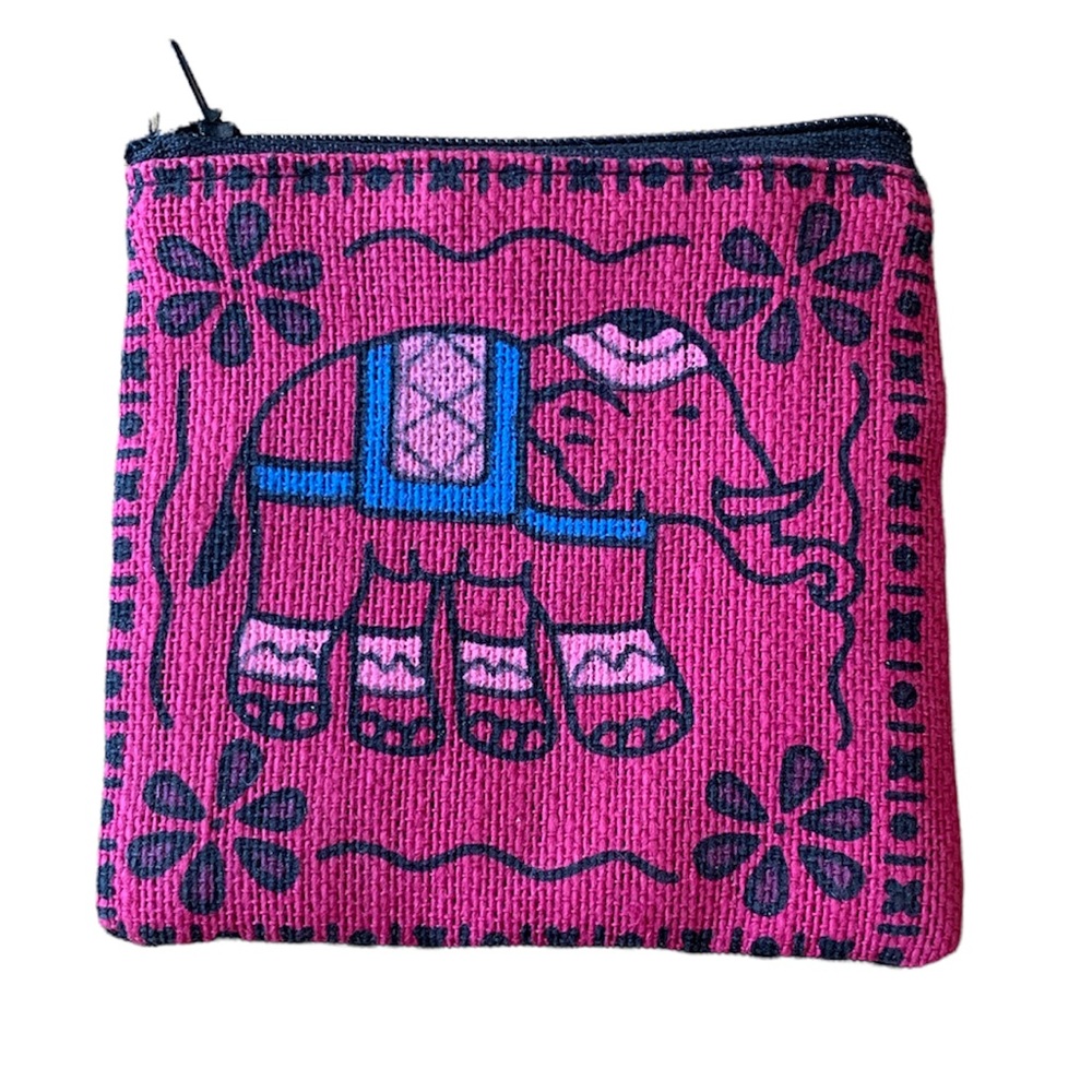 Indian Elephant Coin Purse